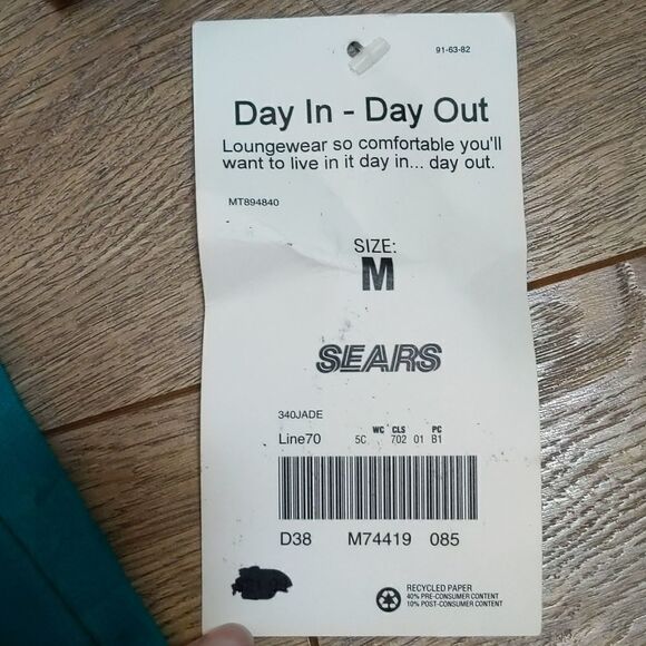 Vintage Sears Day In Day Out MuMu Dress M NWT - Picture 4 of 8